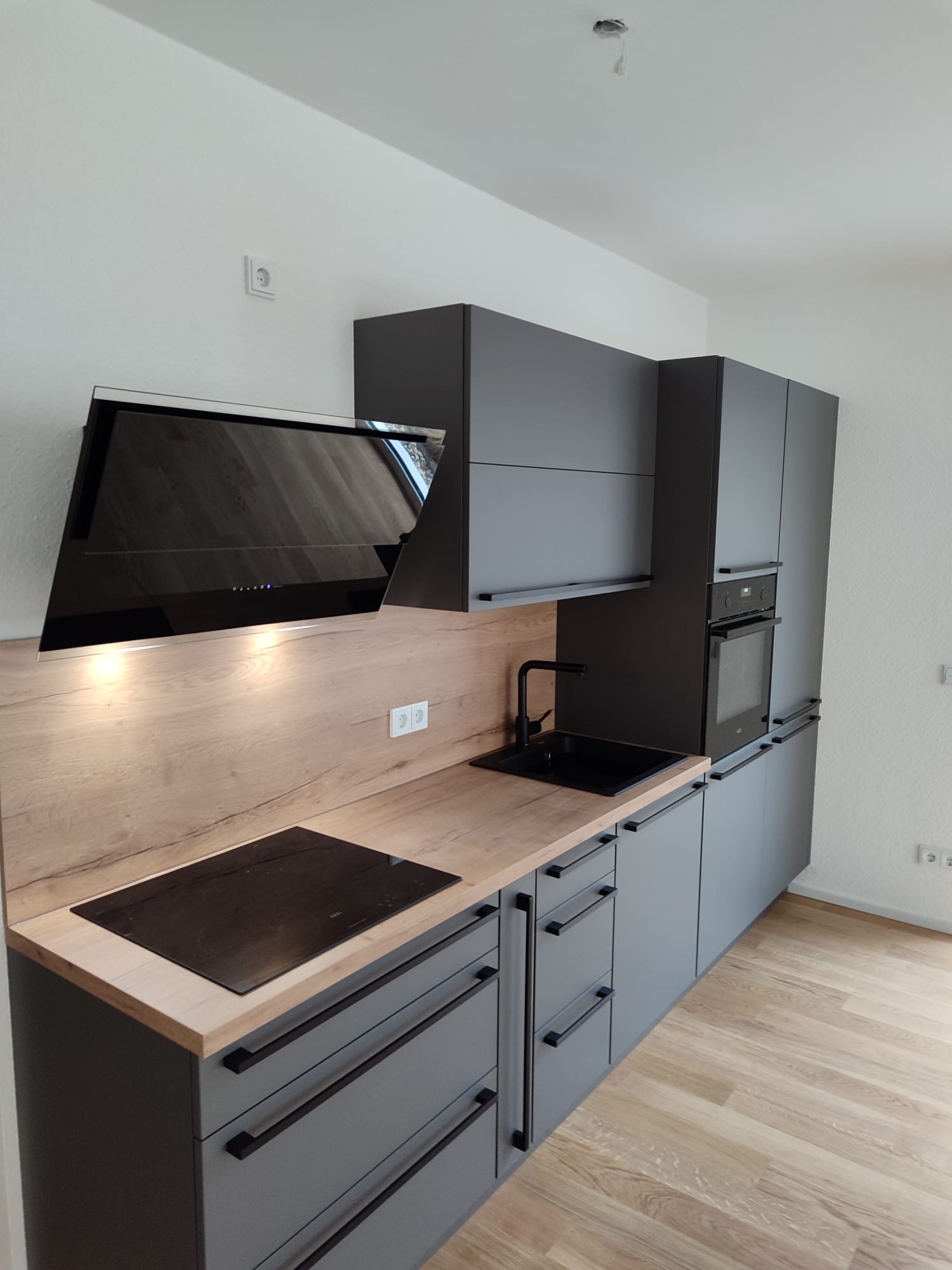 Kompakte Küchenzeile